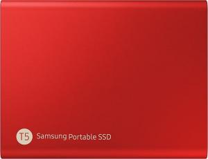 Dysk zewnętrzny SSD Samsung SSD T5 500 GB Czerwony (MU-PA500R/EU) 2