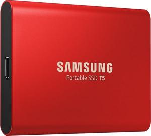 Dysk zewnętrzny SSD Samsung SSD T5 500 GB Czerwony (MU-PA500R/EU) 3