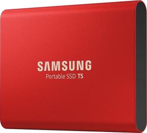 Dysk zewnętrzny SSD Samsung SSD T5 500 GB Czerwony (MU-PA500R/EU) 4