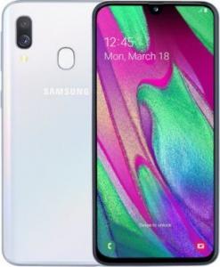 Smartfon Samsung Galaxy A40 4/64GB Dual SIM Biały  (SM-A405FZWDXEO) 1