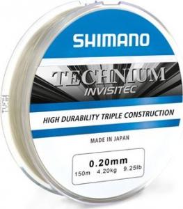 Shimano Żyłka Technium Invisitec 0,185mm 150m 3,30kg (TECINV15018) 1