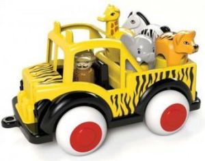 Viking Toys Safari Truck ze zwierzątkami Jumbo 1