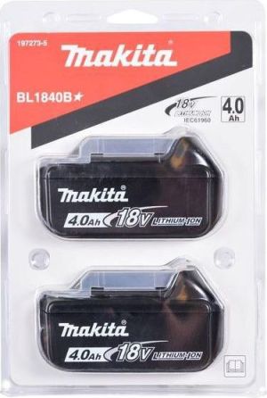 Makita Akumulator BL1840B 18V 4.0Ah Li 2szt (197273-5) 2