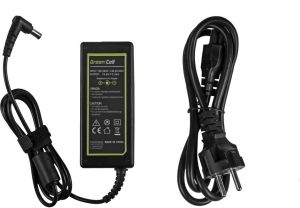 Zasilacz Green Cell VGP-AC19V43 VGP-AC19V48 19.5V 3.3A 65W do Sony Vaio SVF15 SVF1521C6EW SVF152A29M (AD91A) 5