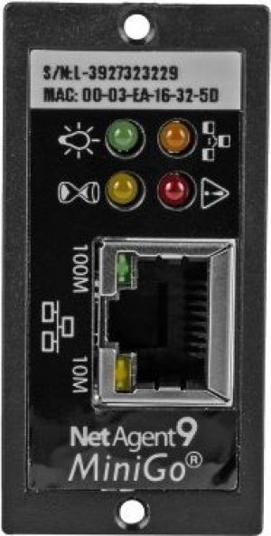 Green Cell Karta SNMP NetAgent MiniGo DL801 do zdalnego sterowania pracą UPS (UPS16) 2