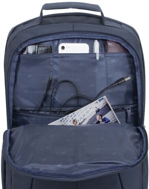 Plecak RivaCase Tegel 17.3" (8460 dark blue) 9
