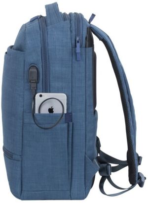 Plecak RivaCase Biscayne 17.3" (8365 blue) 5