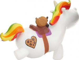 Figurka Bullyland Pyzaty Jednorożec z siodłem (44397) 3