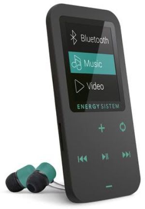 Energy Sistem Odtwarzacz MP4 Touch czarno-zielony + bluetooth (426461) 1