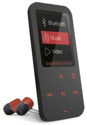 Energy Sistem Odtwarzacz MP4 Touch czarno-czerwony + bluetooth (426454) 1