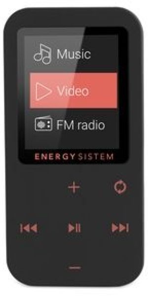 Energy Sistem Odtwarzacz MP4 Touch czarno-czerwony + bluetooth (426454) 2