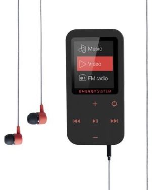 Energy Sistem Odtwarzacz MP4 Touch czarno-czerwony + bluetooth (426454) 4