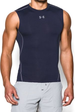 Under Armour Koszulka męska HeatGear Sleeveless Compression granatowa r. M (1257469-410) 1