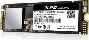Dysk SSD ADATA 960 GB M.2 2280 PCI-E x4 Gen3 NVMe (ASX8200NP-960GT-C) 3