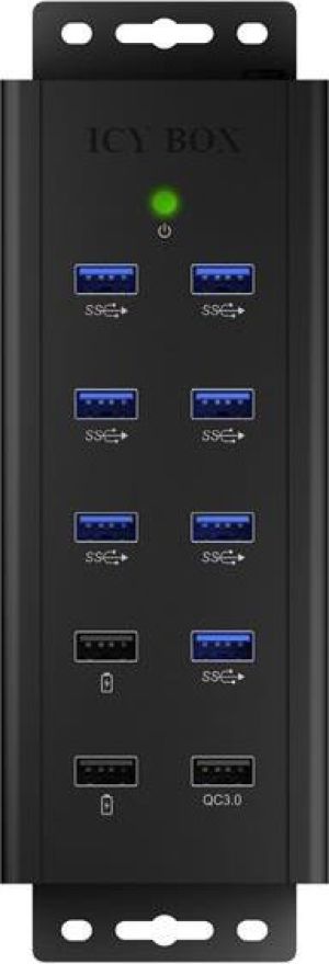 HUB USB Icy Box 7x USB-A 3.0 (IB-HUB1703-QC3) 3
