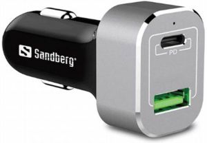 Ładowarka Sandberg 1x USB-A 1x USB-C 6 A  (441-11) 1