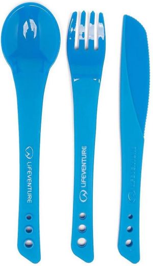 Lifeventure Sztućce Ellipse Cutlery Set Blue (LM75010) 1