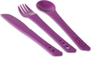 Lifeventure Sztućce Ellipse Cutlery Set Purple (LM75040) 1