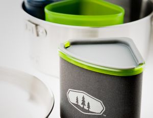 GSI Outdoors Zestaw naczyń turystycznych Stainless Camper (68181) 5