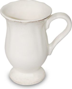 Art-Pol Kubek Damski Dek. ceramika kolor kremowy wys12,5cm 2