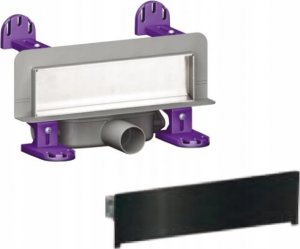 Kessel Kessel Classic Odpływ boczny z kratką nierdz. 100 x100 - 40150.20 2