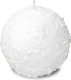 Art-Pol Świeca biała - Śnieżka Kula (84565) 1