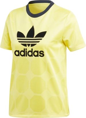 Adidas Koszulka damska Fashion League Jaguard Slim żółta r. 34 (CE3716) 1