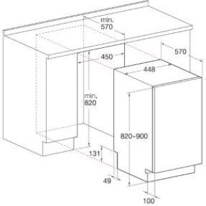 Zmywarka Hotpoint-Ariston LSTF 9M124 C EU 5