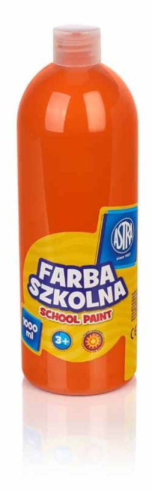 Astra Farba szkolna 1000 ml pomarańczowa (301217060) 1