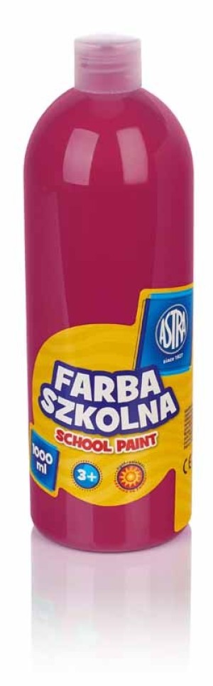 Astra Farba szkolna 1000 ml różowa (301217050) 1