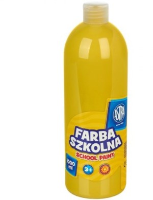 Astra Farba szkolna 1000 ml żółta (301217053) 1