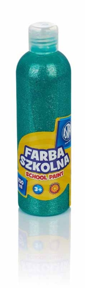 Astra Farba szkolna 250 ml brokatowa zielona (301217041) 1