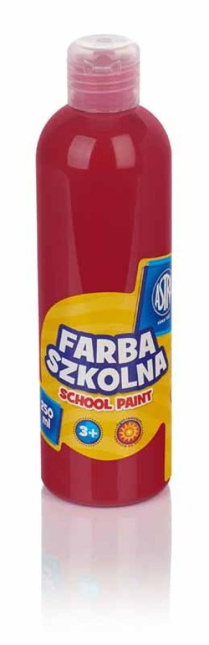 Astra Farba szkolna 250 ml ciemnoczerwona (301217007) 1