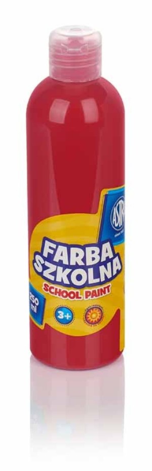 Astra Farba szkolna 250 ml czerwona (301217012) 1