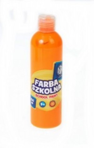 Astra Farba szkolna 250 ml fluorescencyjna pomarańczowa (301217030) 1