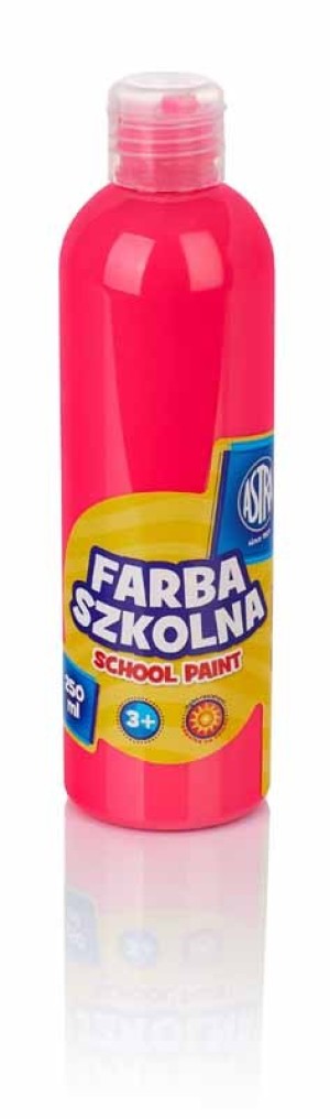 Astra Farba szkolna 250 ml fluorescencyjna różowa (301217032) 1