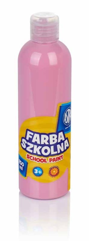 Astra Farba szkolna 250 ml jasnoróżowa (301217024) 1