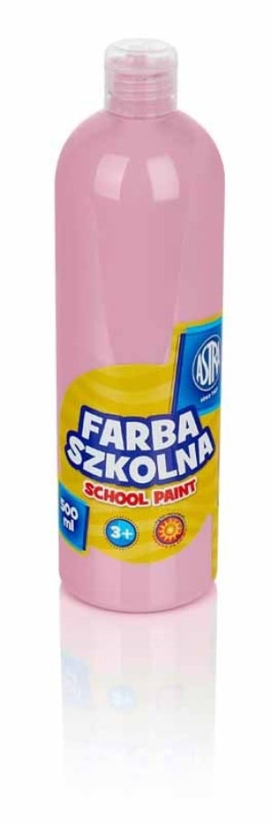 Astra Farba szkolna 500 ml jasnoróżowa (301112008) 1