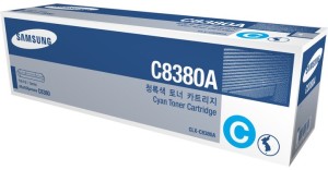 Toner Samsung CLX-C8380A Cyan Oryginał  (SU575A) 1