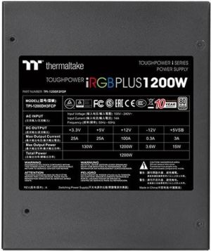 Zasilacz Thermaltake Toughpower iRGB 80 Plus 1200W (PS-TPI-1200F2FDPE-1) 7