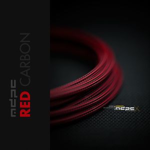 MDPC-X Oplot Sleeve Small Czerwony Karbon 1m (SL-S-IRB) 1