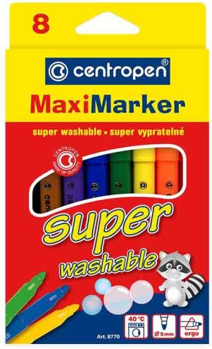 Centropen Marker Maxi, mix, 8 sztuk ( 8770) 1
