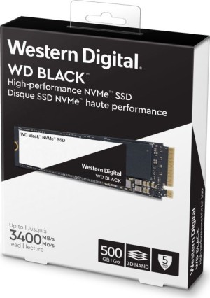 Dysk SSD WD Black 500GB M.2 2280 PCI-E x4 Gen3 NVMe (WDS500G2X0C) 4