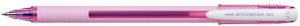 Uni Mitsubishi Pencil Długopis w różowej obudowie SX-101 niebieski (UNSX101FL/DRO) 1