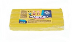 Astra Plastelina 500 g zółta (303117003) 1
