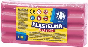 Astra Plastelina 1 kg jasnoróżowa (303111007) 1