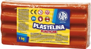 Astra Plastelina 1 kg czerwona (303111006) 1