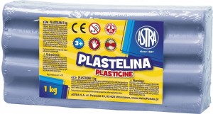 Astra Plastelina 1 kg błękitna (303111014) 1