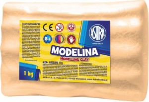 Astra Modelina "cukiernicza zabawa" 1 kg karmelowa (304118004) 1