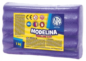 Astra Modelina 1 kg fioletowa (304111003) 1